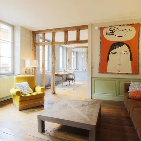 Le Rimbaud-Verlaine, Spacieux Et Atypique Appartement Ecotourisme, Centre Historique Apartment *